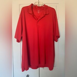 George Red Short Sleeve Polo Shirt
